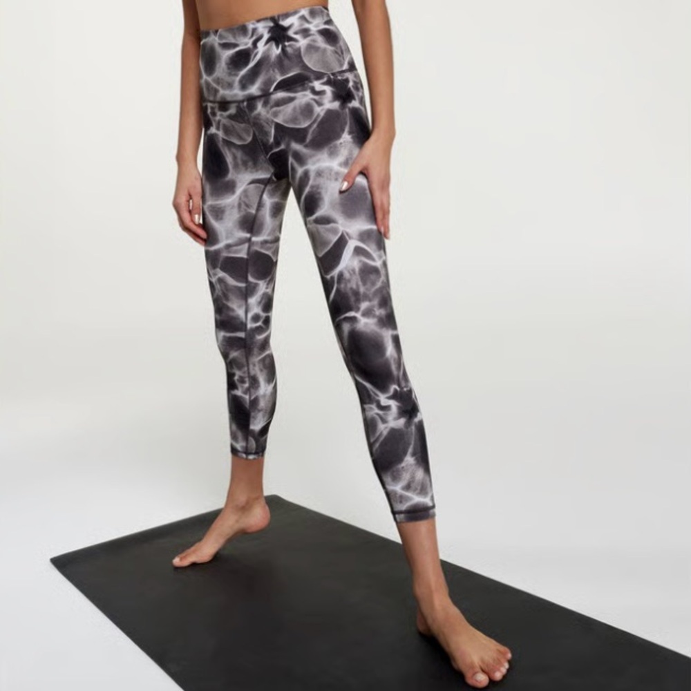 CALIA Women's Core Essential 7/8 Legging Aquatic Grey Size XXL NWT